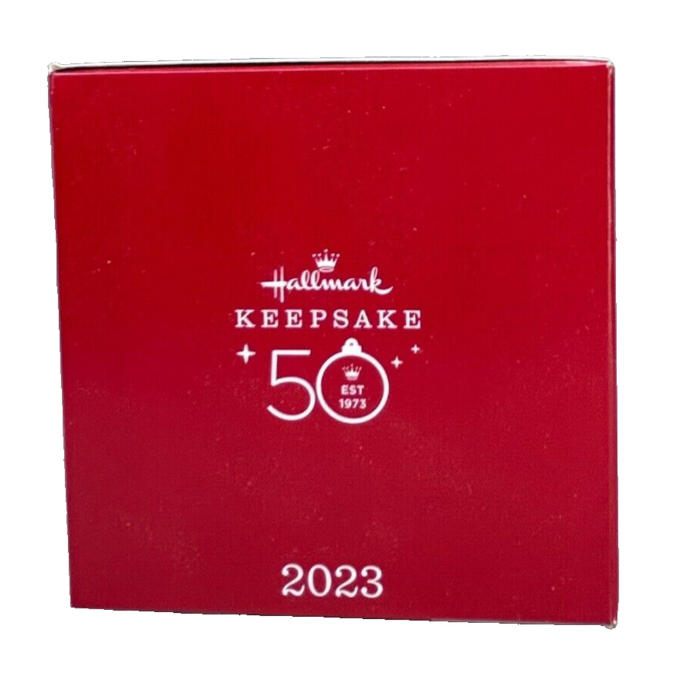 Hallmark CHRISTMAS COMMEMORATIVE Keepsake Ornament 50th Anniversary 2023 Special - Picture 6 of 7